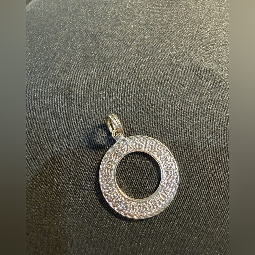 Sterling Silver Kennedy Space Center Charm